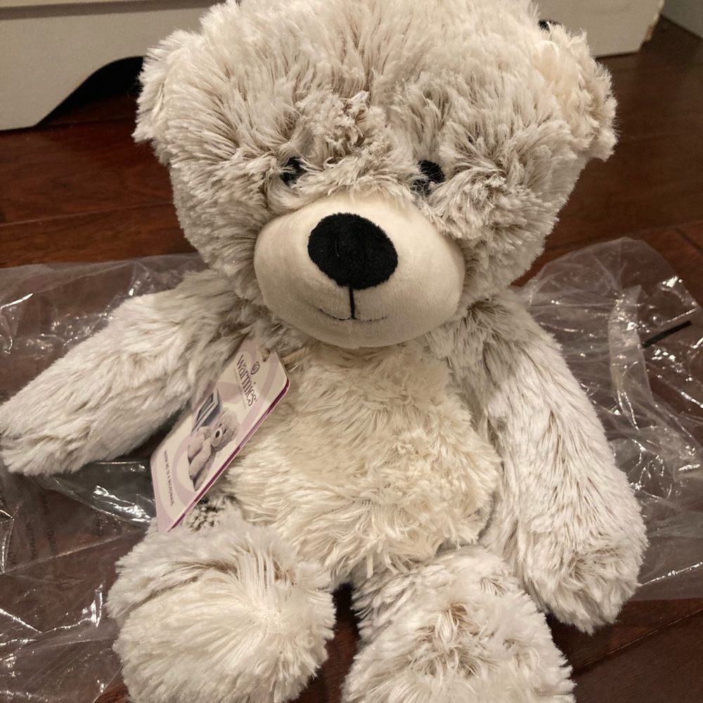 Microwaveable teddy bear